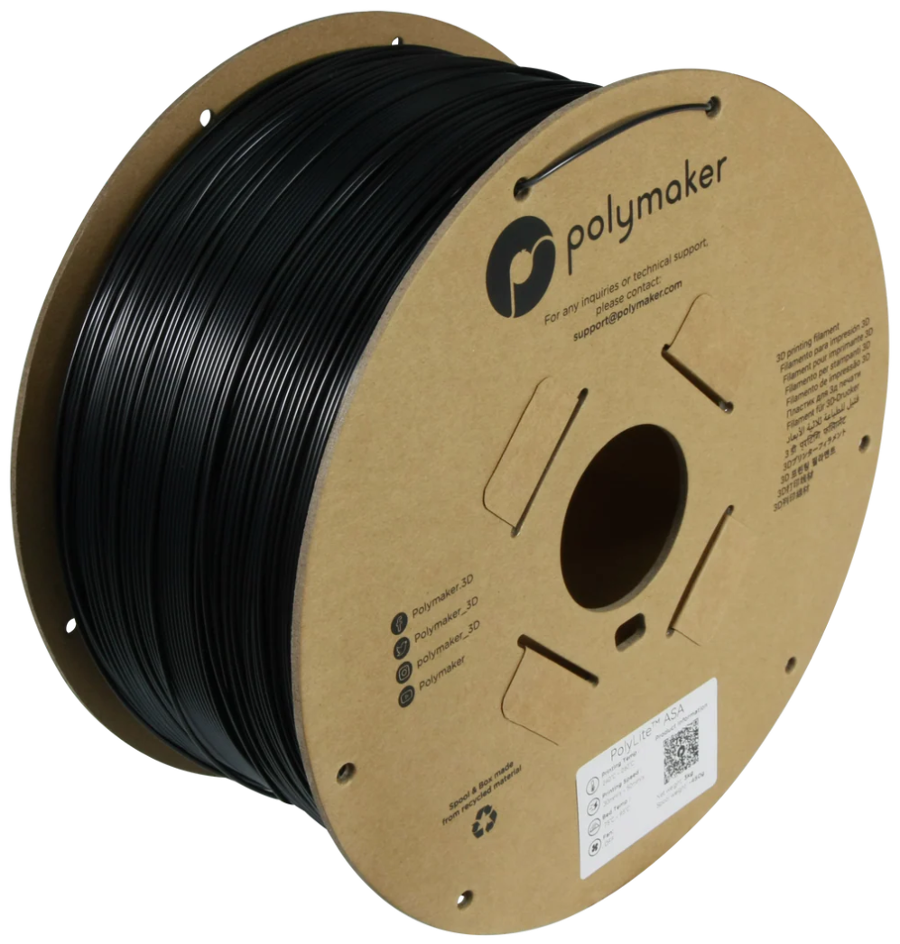 Polymaker ASA Black 3kg 1.75mm Spool