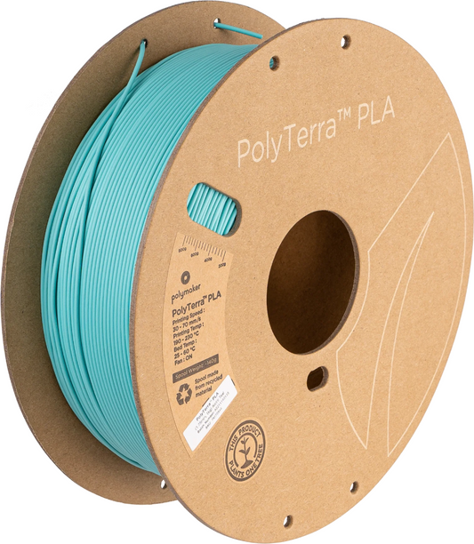PolyTerra™ PLA Matte Arctic Teal 1kg 1.75mm Spool