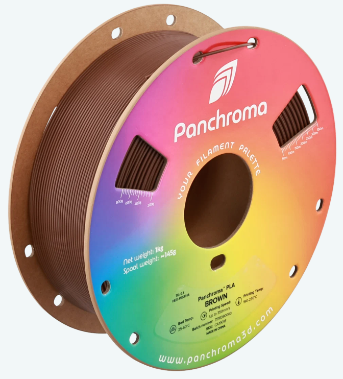 Panchroma Basic Brown PLA 1kg 1.75mm Spool