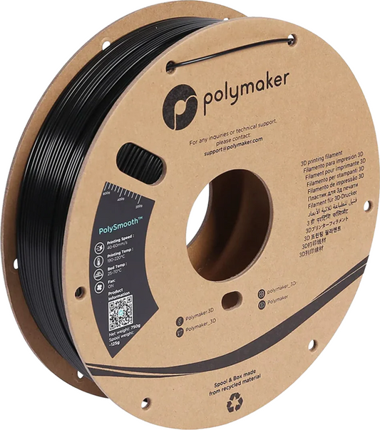PolySmooth PVB Black 750g 1.75mm Spool