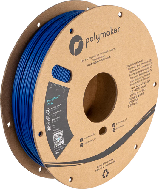PolyMax PLA Blue 1.75mm 750g Spool