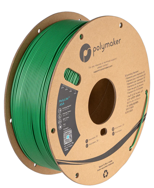 Polymaker ASA Green 1kg 1.75mm Spool