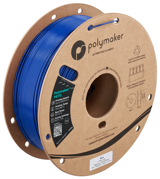 Polymaker PETG Blue 1kg 1.75mm Spool