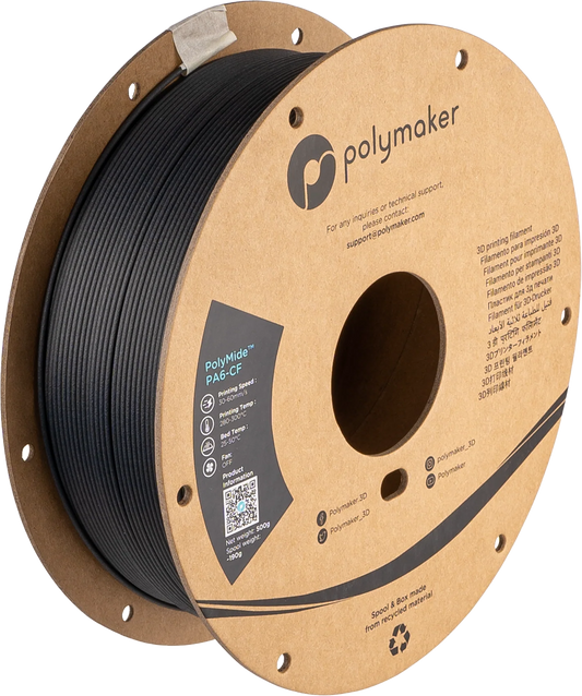 PolyMide PA6-CF 500g 1.75mm Spool (Old Packaging)