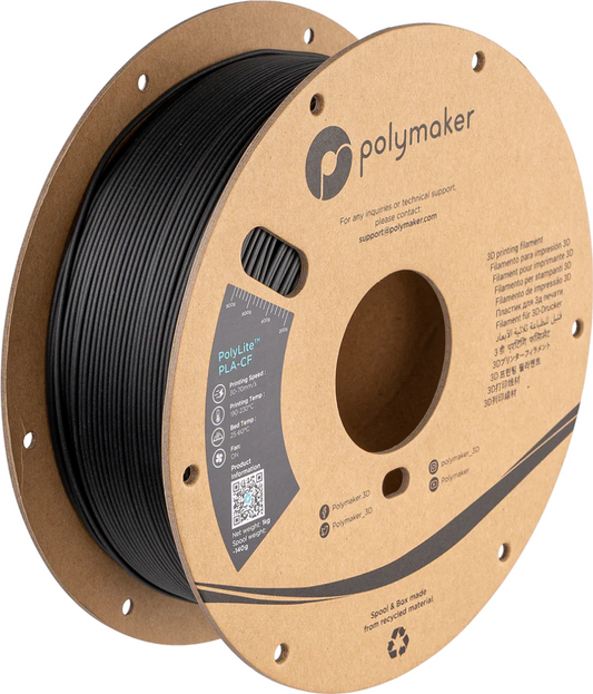 PolyLite PLA-CF 1kg 1.75mm Spool