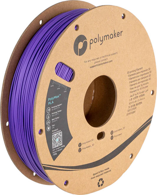 PolyMax PLA Purple 1.75mm 750g Spool