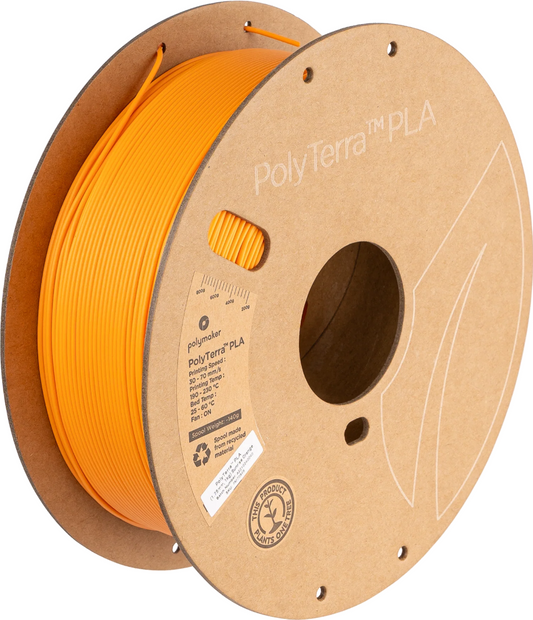 PolyTerra™ PLA Matte Sunrise Orange 1kg 1.75mm Spool