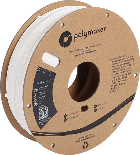 PolySmooth PVB White 750g 1.75mm Spool
